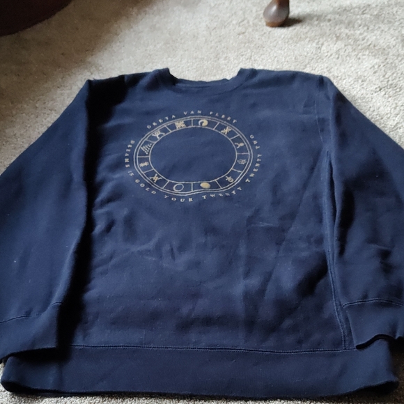 Greta Van Fleet Dreams In Gold Concert Crew Neck Sweatshirt Size L - Picture 2 of 5